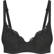 SKIMS Fits Everybody Lace Full Coverage Bra - Onyx