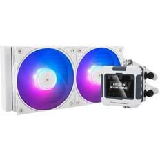 Thermalright 1851 CPU vandkølere Thermalright Frozen Warframe 240 ARGB AIO 240mm LCD 2x120mm