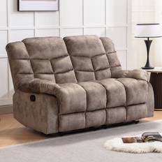 Red Barrel Studio Edilmar Brown Sofa 61.8" 2 Seater