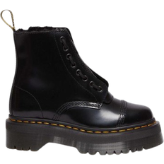 Dr. Martens Sinclair Faux Fur Lined Buttero Platform Boots - Black