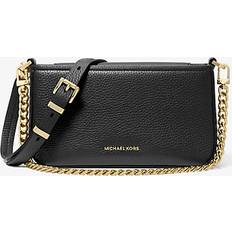 Michael Kors Håndvesker Michael Kors Bryant Small Pebbled Leather Convertible Pochette - Black