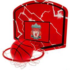 Sisätiloissa Koripallosetit Liverpool FC Crest Mini Basketball Hoop Set One Size Red/Black