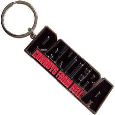 Wallets & Key Holders Pantera Cow From Hell Keyring - Black