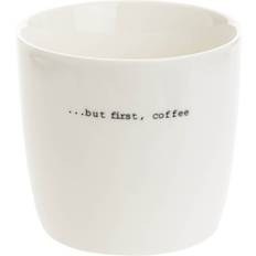 Mugg 30 cl But First Coffee Vit