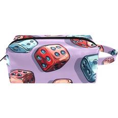 Skinnimitation Sminkväskor VAPOKF Irregular Dice Toiletry Bags - Multicolour