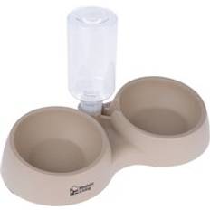 Kandy Dubbelskål 2 x 400 ml L 35 x B 17 x H 7 cm