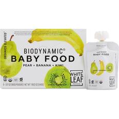 Organic Biodynamic 8+ Months Baby Food Pear Banana Kiwi 6 Pouches