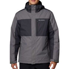 Gray - Hiking Clothing Columbia Men's Tipton Peak III Insulated Jacket - City Grey/Shark