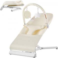Folding Bouncer Seat Chair with Toy Bar