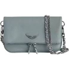 Zadig & Voltaire Laukut Zadig & Voltaire Rock Nano Handbag with Strass Wings Blue