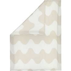 Marimekko Hemtextil Marimekko Lokki Single Påslakan Vit, Beige (210x150cm)
