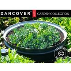 Round Raised Garden Bed Ø0.5 x 0.1 m Silver