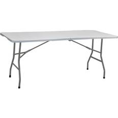 Marbueno Refurbished Folding Table Grey 70 x 74 x 180 cm