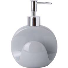 Grey Soap Dispensers Versa Grey Ceramic Plastic Soap Dispenser
