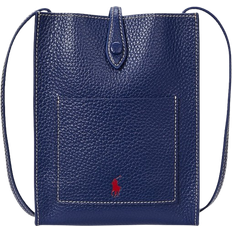 Polo Ralph Lauren Shiny Drum Pebble Pocket Crossbody - Dark Blue