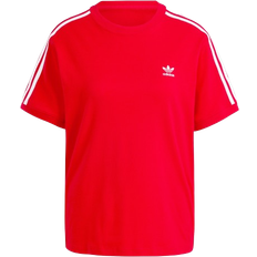 adidas Women's Originals Adicolor 3-Stripes Tee - Better Scarlet