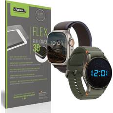 Screen Protectors Dipos 2x Full Cover Matte Film for Ibettertec Smartwatch 1.69