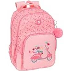 Multicoloured School Bags Safta MOOS PASSION Double Adaptable Trolley Backpack - Multicoloured