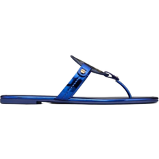 Blue - Women Sandals Tory Burch Miller Metallic - Blue