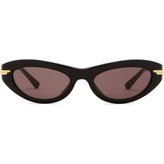 Bottega Veneta Solglasögon Bottega Veneta BV1368S 001 Solglasögon Acetat - Svart