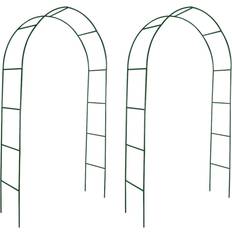Trellises vidaXL Climbing Plant Rose Arch 2pcs 55.1x94.5"