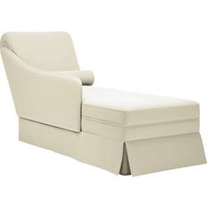 vidaXL 4009789 Cream Sofa 145cm 1 Seater