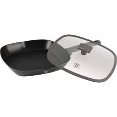 Kasseroller & Stegepander Berlinger Haus Titan Grillpande Med Dæksel 28 cm