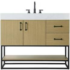 Elegant Lighting Elegant 42 Inch Single Bathroom Vanity Set