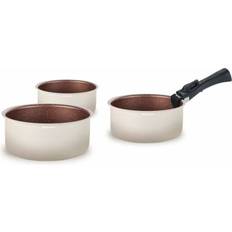 Grytset Arthur Martin Kastrullset Arthur Martin AM2655 Beige Set