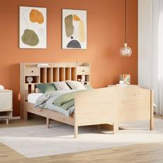 Beds & Mattresses vidaXL Bookcase Bed without Mattress 160x200 cm