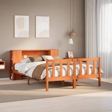 Beds & Mattresses vidaXL Bookcase Bed without Mattress 150x200 cm King Size