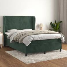 vidaXL Boxspringbett Mit Matratze 140 x 190 cm