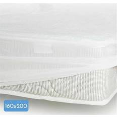 Protège-matelas Lovely Protege Matelas 160 x 200 cm x 25 xm 100% Coton 170 G/M2 Protège-matelas Blanc (200x160cm)