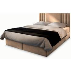 Masseno Beige 140x200 cm Boxspringbett