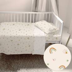 Flerfärgad Underlakan HappyFriday Fitted Bottom Sheet 28 x 2 x 38 cm Underlakan (180x)