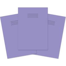 The Home Fusion Company Purple x 1 Book A4 School Style 8mm Ruled