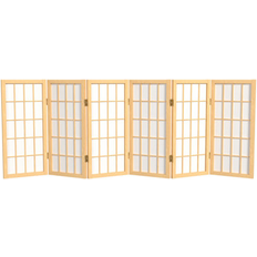Mistana Mistana Alex 26.5 H Short Folding Screen Room Divider