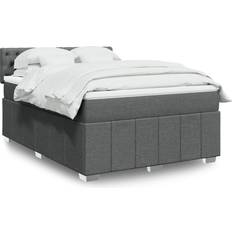 vidaXL Boxspringbett Mit Matratze 140x200 cm