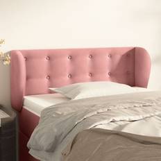 vidaXL Med Kanter Rosa 83x23x78 cm Sänggavel
