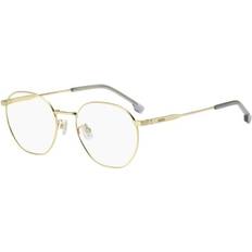 BOSS Asian Fit J5G 53 Briller Mænd Guld 53mm