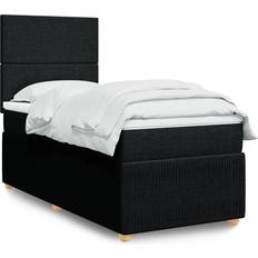 Betten-Sets vidaXL Boxspring Met Matras Stof 80 x 200 cm Betten-Sets