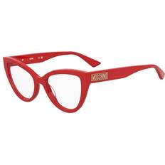 MOS652 C9A Optiska Bågar Röda Glasögon