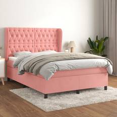 vidaXL Boxspringbett Mit Matratze 140x200 cm