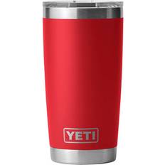 Yeti Rambler with MagSlider Lid Rescue Red Travel Mug 20fl oz