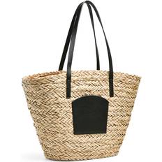Pieces Tote Bag & Shopper tasker Pieces Dame Taske Pcsiana - Beige/Sort