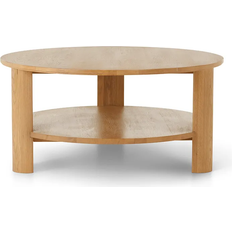 Oak Furnitureland Halo Natural Oak Coffee Table 90cm