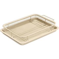 Bakeware LifeMaster Swiss Non-Stick White Oven Tray