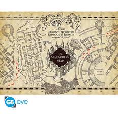 Harry Potter Parchment Marauder's Map Poster