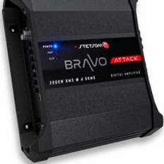 Stetsom Båd- & Bilforstærkere Stetsom Bravo Attack 3000 Watts RMS Digital Amplifier