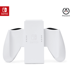 PowerA Joy-Con Comfort Grip for Nintendo Switch White